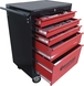Servante vide 5 tiroirs rouge / noir DRAKKAR EQUIPEMENT - 09227