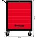 SERVANTE 7 TIROIRS ROUGE/NOIR DRAKKAR EQUIPEMENT - DRAKKAR EQUIPEMENT - 09231