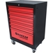 SERVANTE 7 TIROIRS ROUGE/NOIR DRAKKAR EQUIPEMENT - DRAKKAR EQUIPEMENT - 09231