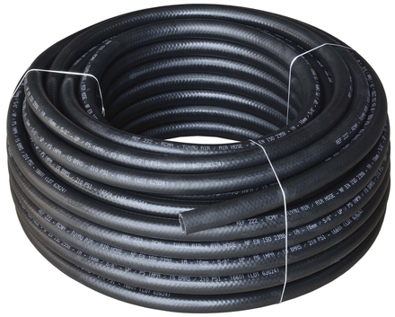 Tuyau air comprime noir 15 bars caoutchouc d.10mm 20m DRAKKAR EQUIPEMENT - 09508
