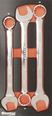 Module mousse finition metal cles mixtes 28 DRAKKAR TOOLS - 09704