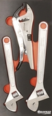 Module mousse finition metal cles a molette DRAKKAR TOOLS - 09709