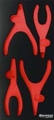 Module mousse finition metal vide pinces circlips DRAKKAR TOOLS - 09760