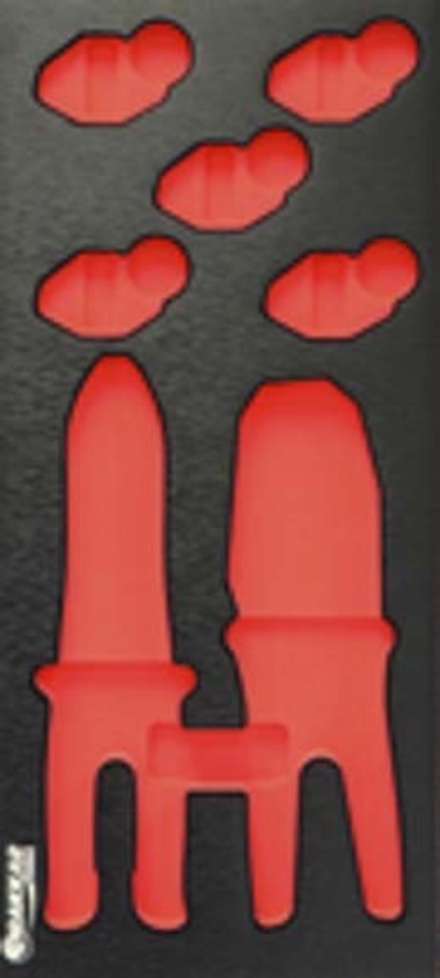 Module mousse finition metal vide pince a sertir DRAKKAR TOOLS - 09771