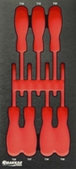 Module mousse finition metal vide tournevis torx DRAKKAR TOOLS - 09775