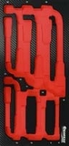 Module mousse finition carbone vide cles a pipe 8 DRAKKAR TOOLS - 09807