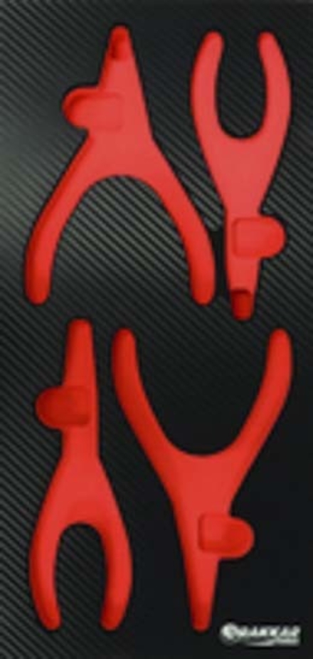Module mousse finition carbone vide pinces circlips DRAKKAR TOOLS - 09811