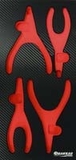 Module mousse finition carbone vide pinces circlips DRAKKAR TOOLS - 09811