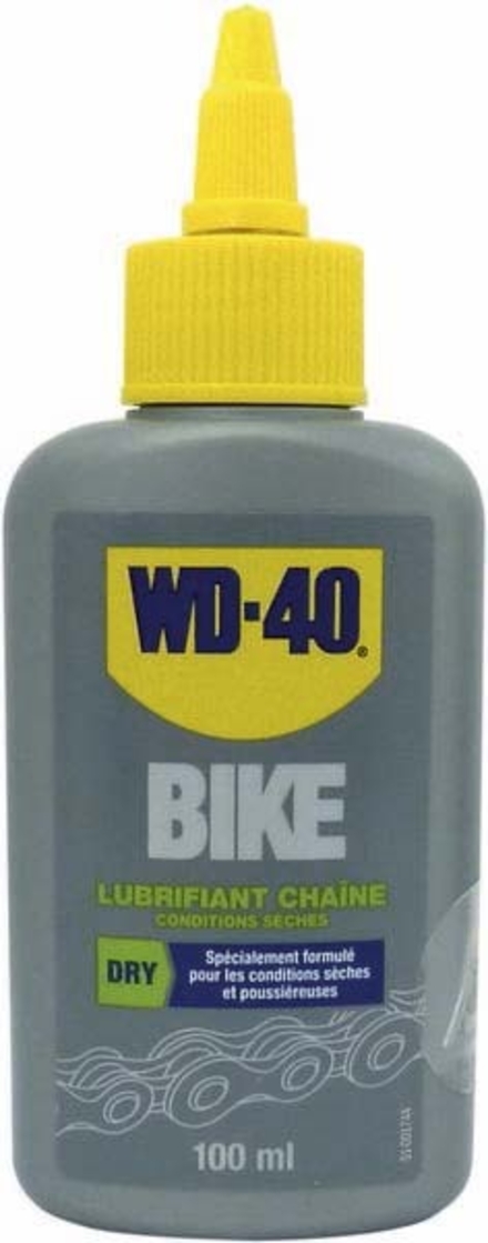 FLACON 100ML WD40 BIKE LUBRIFIANT CHAINE CONDITIONS SECHES - 09851