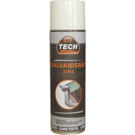 Galvanisant zinc aspect mat 500ml SODITECH - 10150