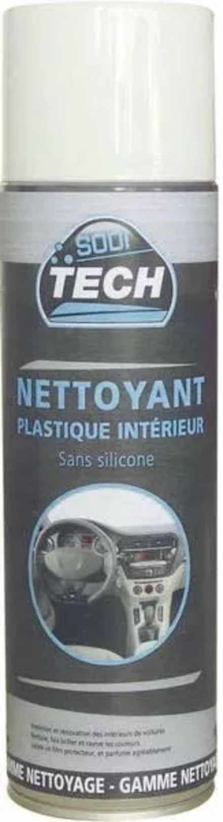 Nettoyant plastique interieur sans silicone SODITECH - 10180
