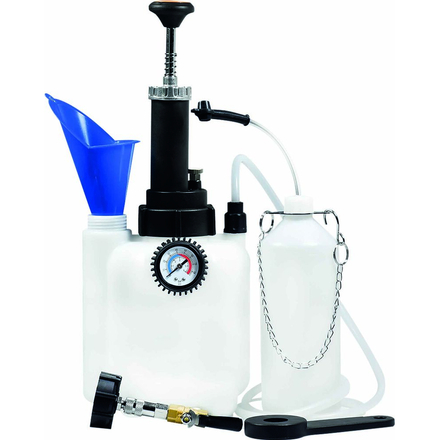PURGEUR DE CIRCUITS DE FREINS 3L AVEC BOUTEILLE DE RECUPERATION 1L - DRAKKAR EQUIPEMENT - 10237