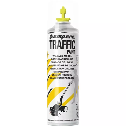 Aerosol 650ml traceur de ligne jaune AMPERE - 10271