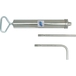 Seringue acier 500ml +2 becs ALGI - 10295