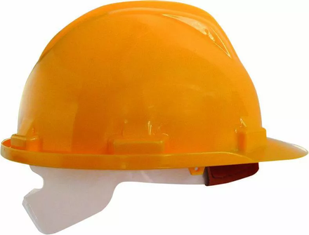Lot 50x10459 casque de chantier jaune - 1045950