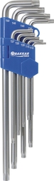 9 cles tx long.coudees trouees/carte dt DRAKKAR TOOLS - 10667