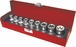 Coffret de 9 douilles torx E10-E24 1/2 DRAKKAR TOOLS - 10759