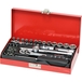 42 pcs douilles radio 1/4' /coffret dt DRAKKAR TOOLS - 10760