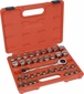 Coffret 36 douilles et embouts torx. + cle a cliquet DRAKKAR TOOLS - 10768