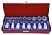 Coffret 17 embouts 1/2' et douilles torx. DRAKKAR TOOLS - 10772