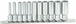 Rack 11 douilles 1/4 longues dt DRAKKAR TOOLS - 10826