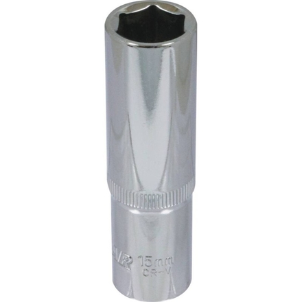 Douille longue 1/2' taille 15 dt DRAKKAR TOOLS - 10862