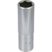 Douille longue 1/2' taille 17 dt /carte DRAKKAR TOOLS - 10867