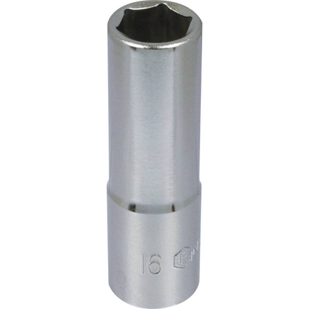 Douille longue 1/2' taille 16 dt /carte DRAKKAR TOOLS - 10871