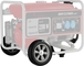 Kit brouette pour groupe électrogène DRAKKAR EQUIPEMENT - 11029