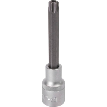 Douille 100mm embout torx perce 1/2' taille t50 dt DRAKKAR TOOLS - 11114