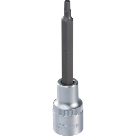 Douille 100mm embout hexagonal 6 pans 1/2' taille 4mm dt DRAKKAR TOOLS - 11127