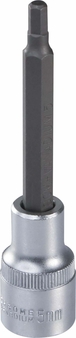 Douille 100mm embout hexagonal 6 pans 1/2' taille 5mm dt DRAKKAR TOOLS - 11128