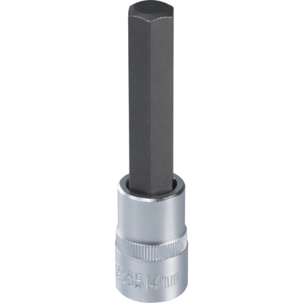 Douille 100mm embout hexagonal 6 pans 1/2' taille 14mm dt DRAKKAR TOOLS - 11136