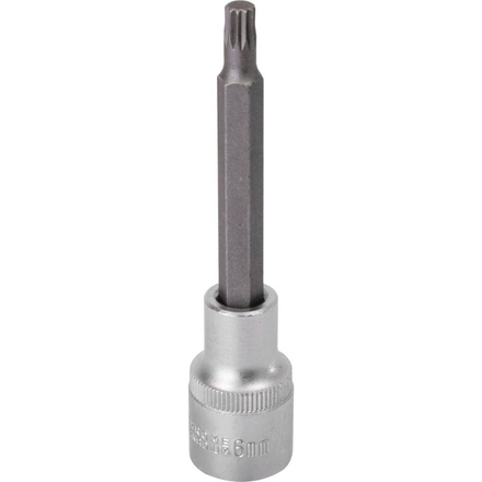 Douille 100mm embout x2n 1/2' taille 6mm dt DRAKKAR TOOLS - 11140
