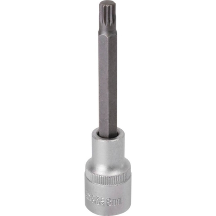 Douille 100mm embout x2n 1/2' taille 8mm dt DRAKKAR TOOLS - 11141