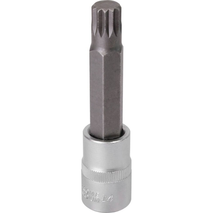 Douille 100mm embout x2n 1/2' taille 14mm dt DRAKKAR TOOLS - 11144