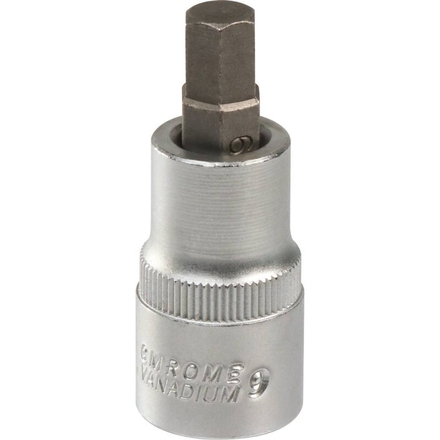 Douille 55mm embout hexagonal 6 pans 1/2' taille 9mm dt DRAKKAR TOOLS - 11184