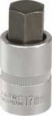 Douille 55mm embout hexagonal 6 pans 1/2' taille 17mm dt DRAKKAR TOOLS - 11188