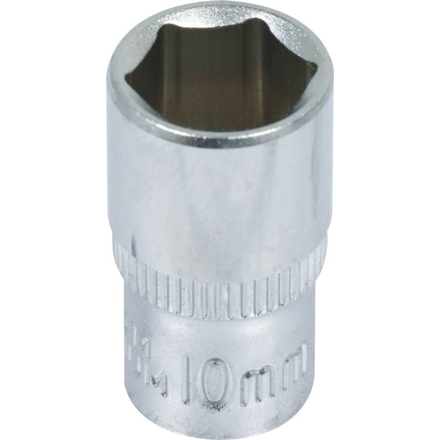 Douille de 10mm 1/4 6 pans /carte dt DRAKKAR TOOLS - 11439