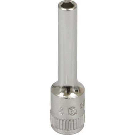 Douille longue 1/4 l50mm taille 4 dt /carte DRAKKAR TOOLS - 11822