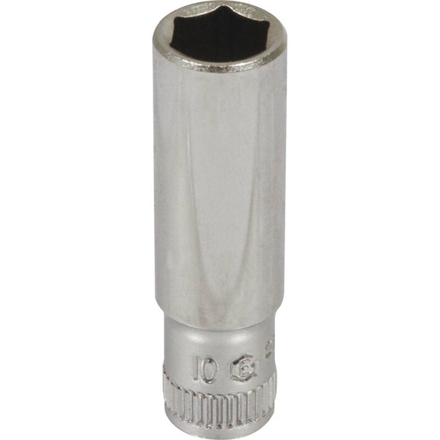 Douille longue 1/4 l50mm taille 10 dt DRAKKAR TOOLS - 11837