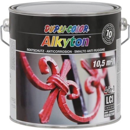 Peinture alkyton noir brillant 2500ml DUPLI-COLOR - 11850