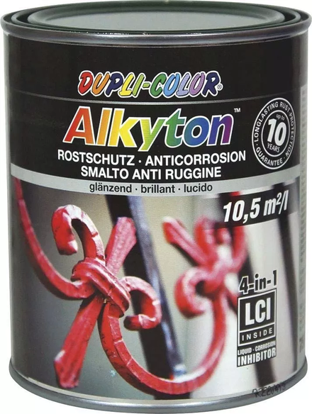 Peinture alkyton vert ral 6005 750ml DUPLI-COLOR - 11853