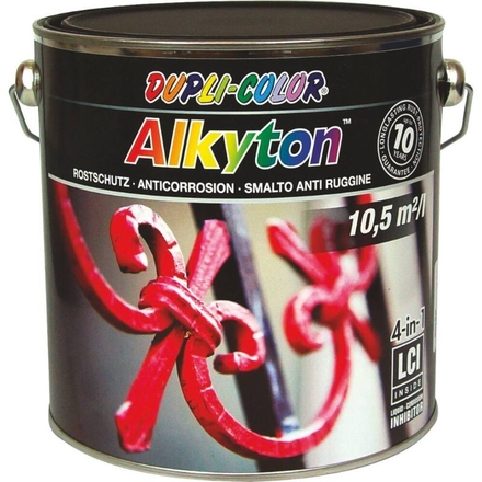 Peinture alkyton noir mat 2500ml DUPLI-COLOR - 11864