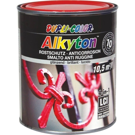 Peinture alkyton rouge ral 3000 750ml DUPLI-COLOR - 11887