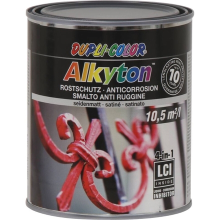 Peinture alkyton gris satin 750ml DUPLI-COLOR - 11889