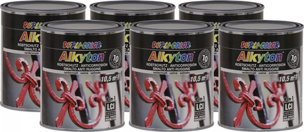 Peinture alkyton gris satin 750ml DUPLI-COLOR - 11889
