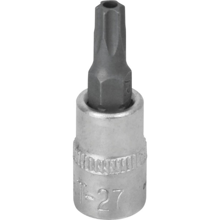 Douille 37mm embout torx perce 1/4' taille t27 dt DRAKKAR TOOLS - 12073