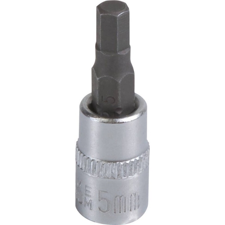 Douille 37mm embout hexagonal 6 pans 1/4' taille 5mm dt DRAKKAR TOOLS - 12090