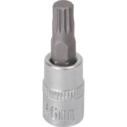 Douille 37mm embout x2n 1/4' taille m6 dt DRAKKAR TOOLS - 12096